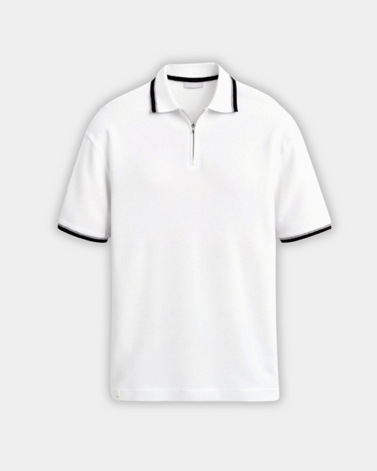 CHRIS | chic Reißverschluss Polo