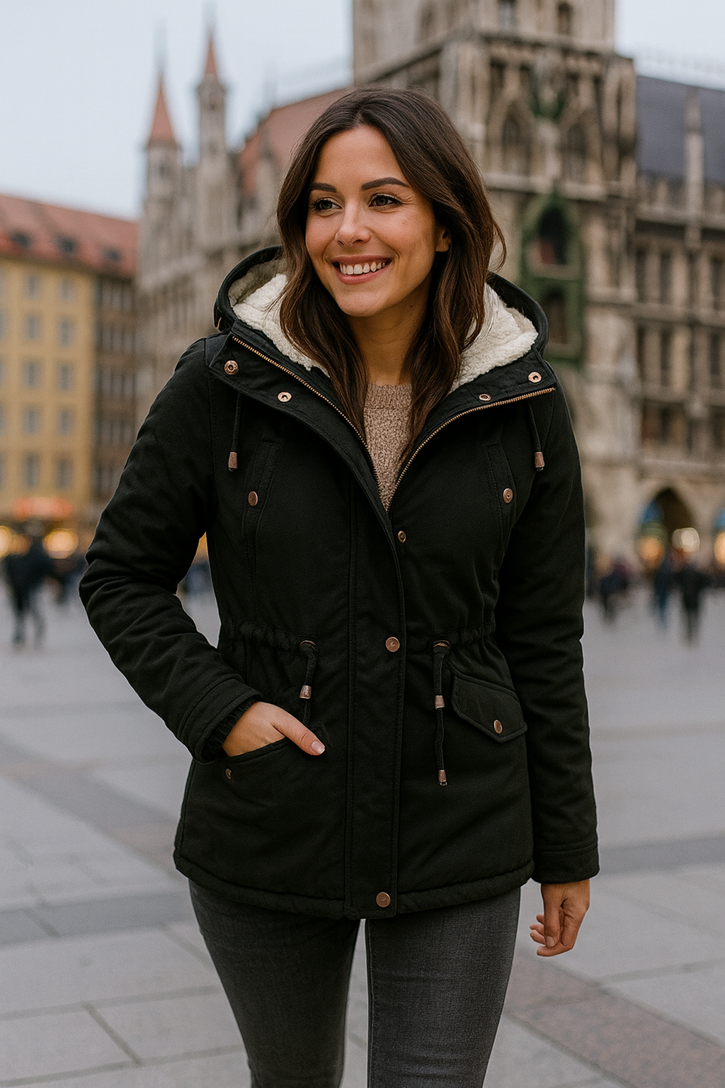 NORA | cozy Kaputzen-Parka